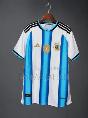 World Champions Argentina Home Jersey