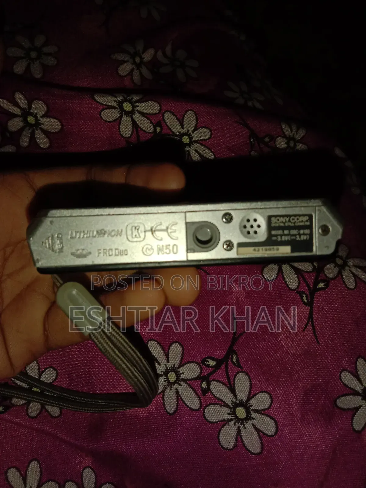 Sony Cyber-Shot Pocket Camera