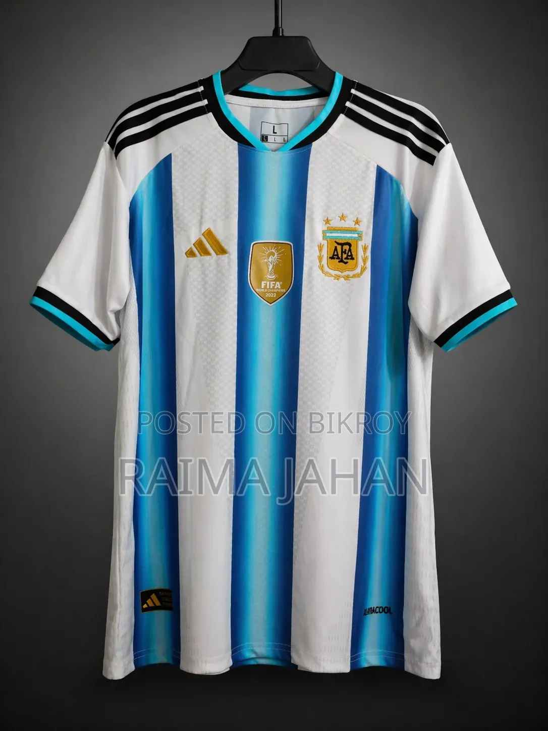 World Champions Argentina Home Jersey