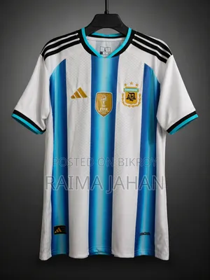 World Champions Argentina Home Jersey