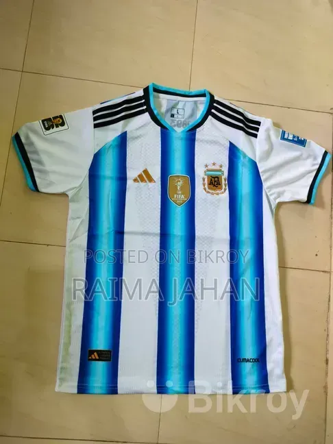 World Champions Argentina Home Jersey