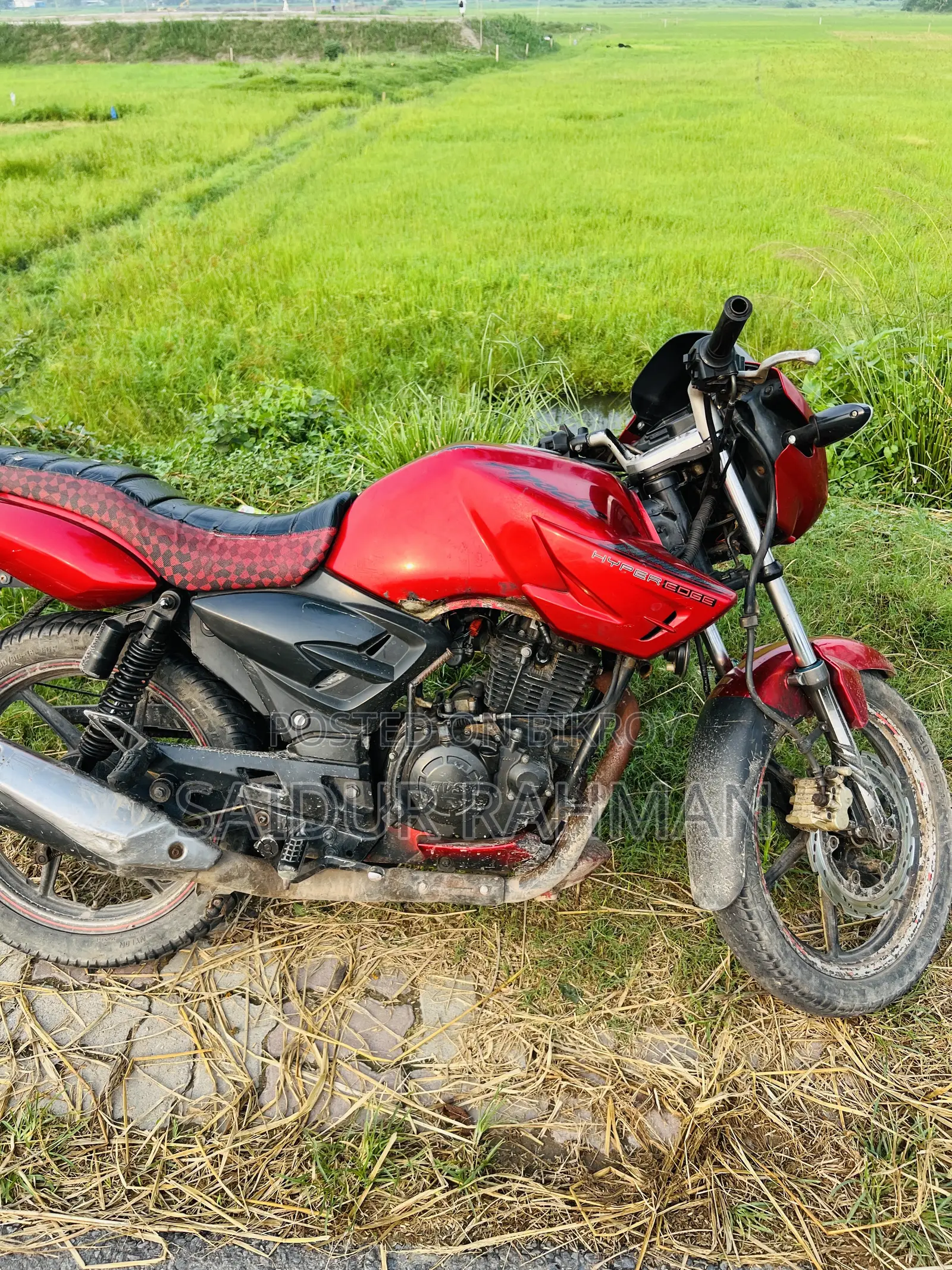 TVS Apache RTR 160 2v Refresh X-Connect 2010 Red