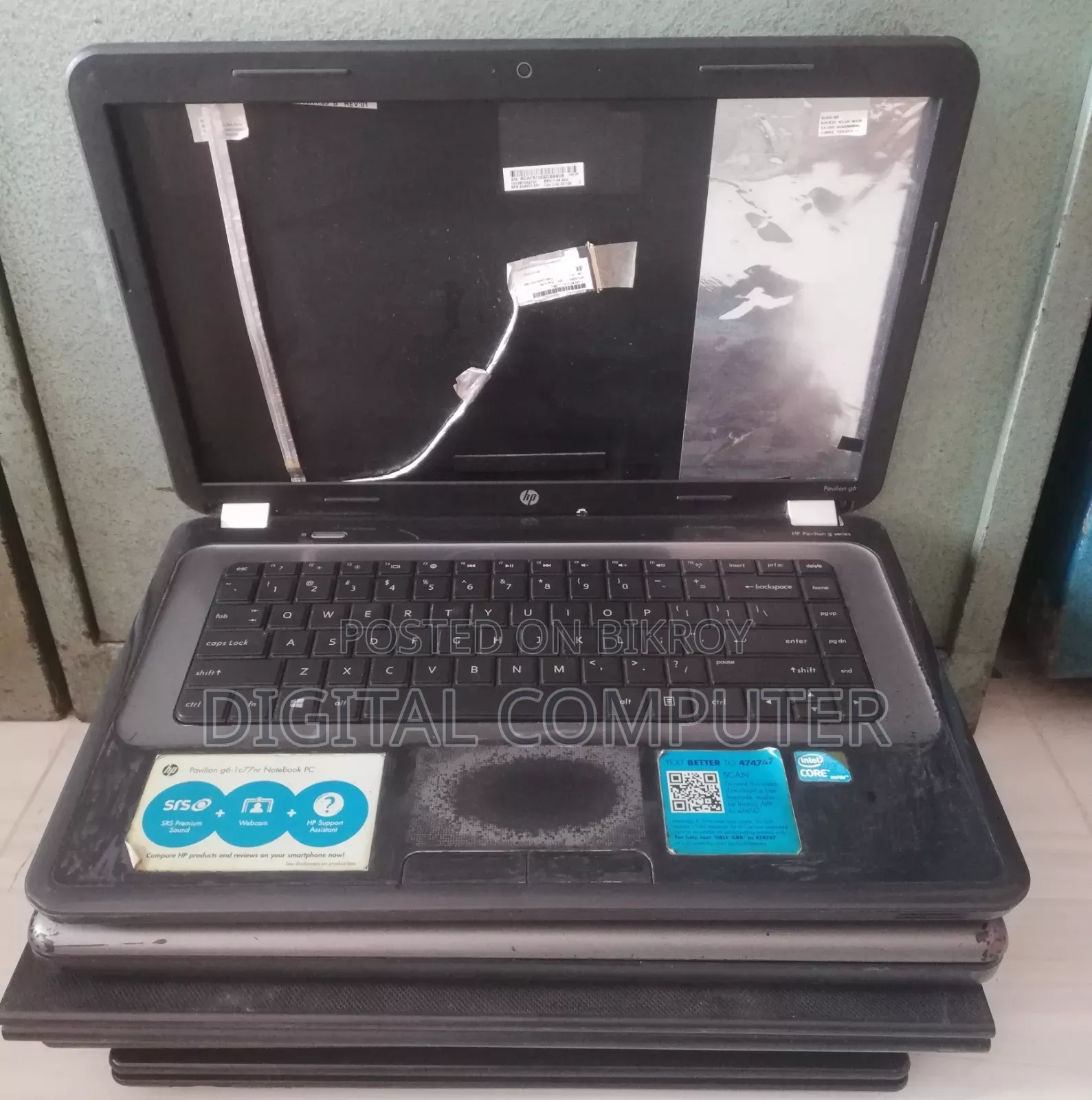 ল্যাপটপের বডি Hp Pavilion G6
