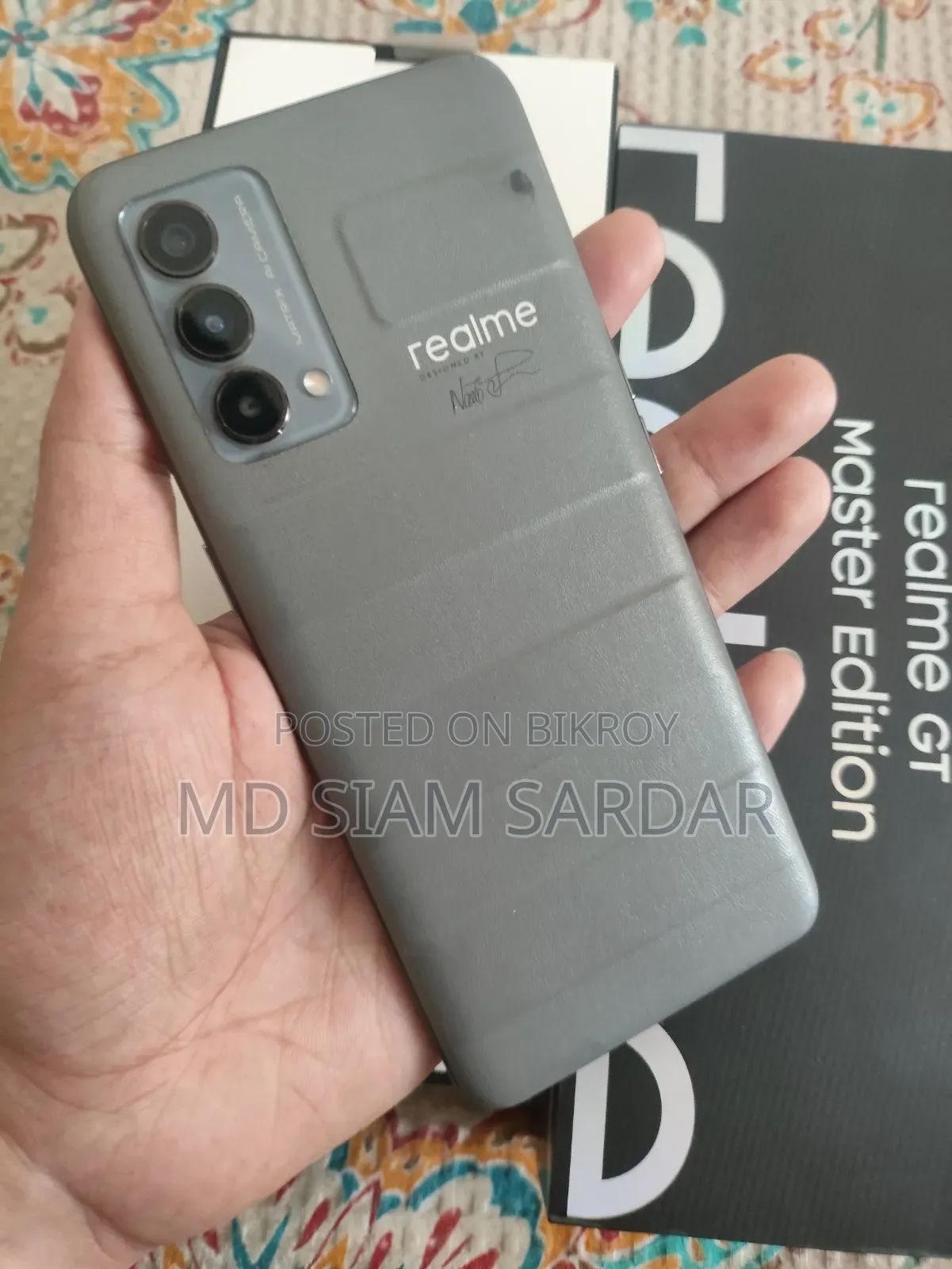 Realme GT Master Edition 128 GB Gray