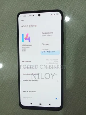 Xiaomi Redmi Note 10 128 GB Green