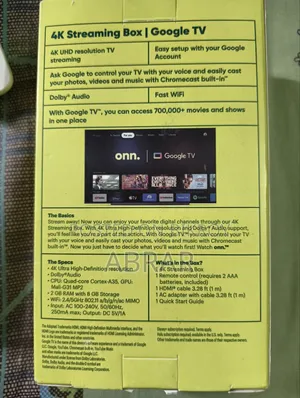 4k Streaming Box | Google TV