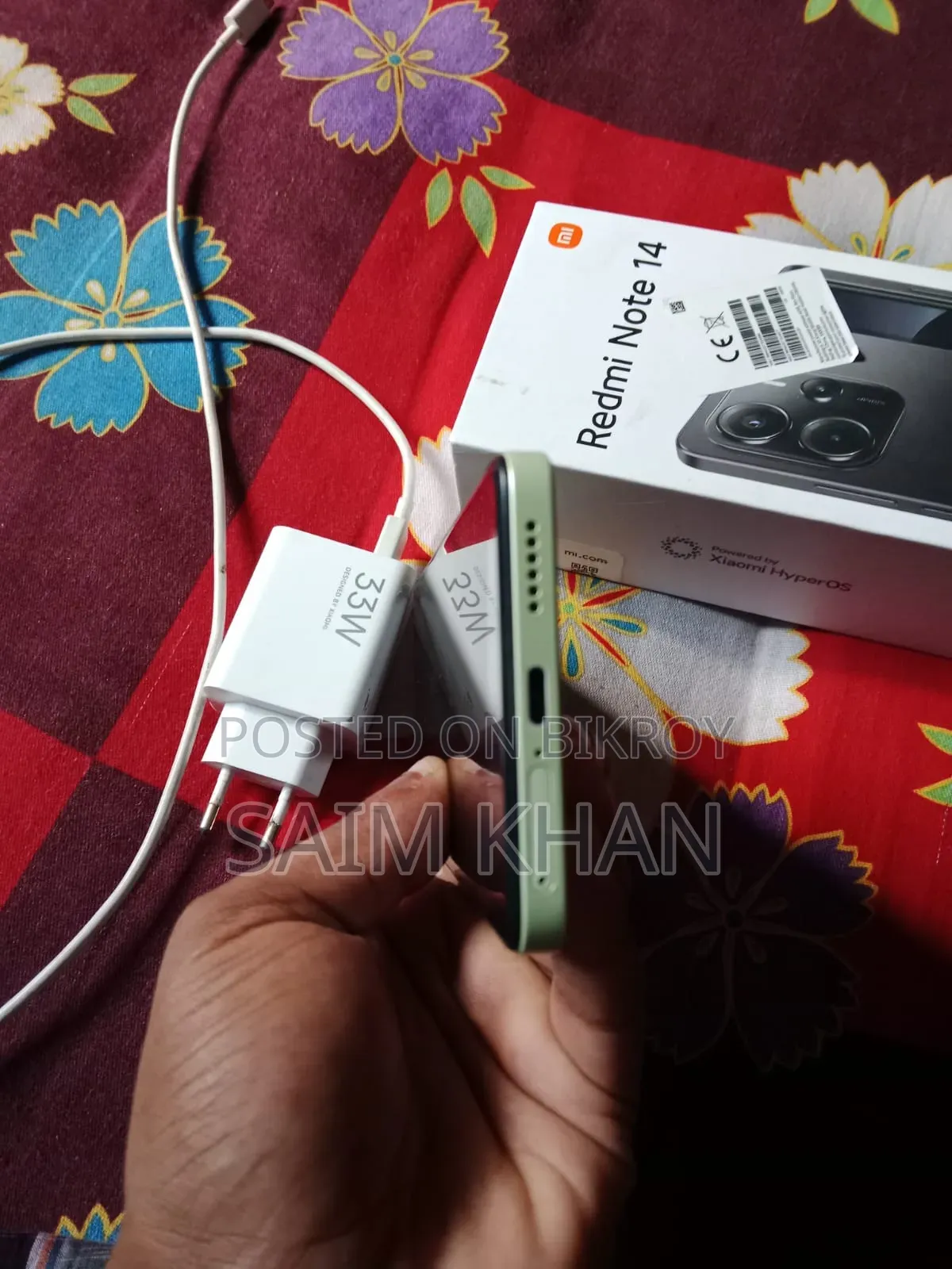 Xiaomi Redmi Note 14 5G 256 GB Green
