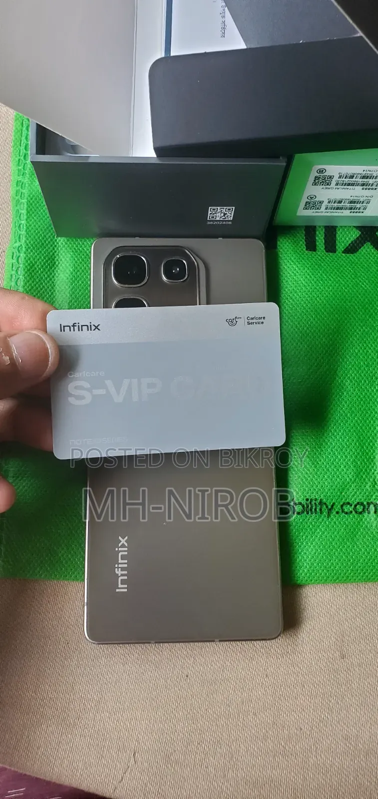 Infinix Note 50 Pro 256 GB Gray