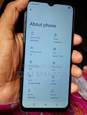 Itel A100C 64 GB Black