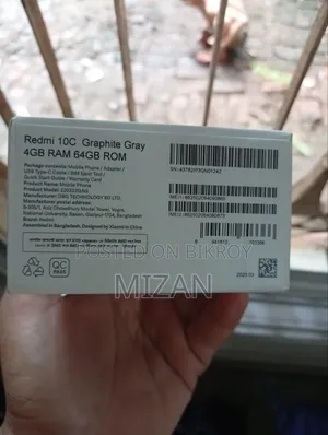 Xiaomi Redmi 10C 64 GB Black
