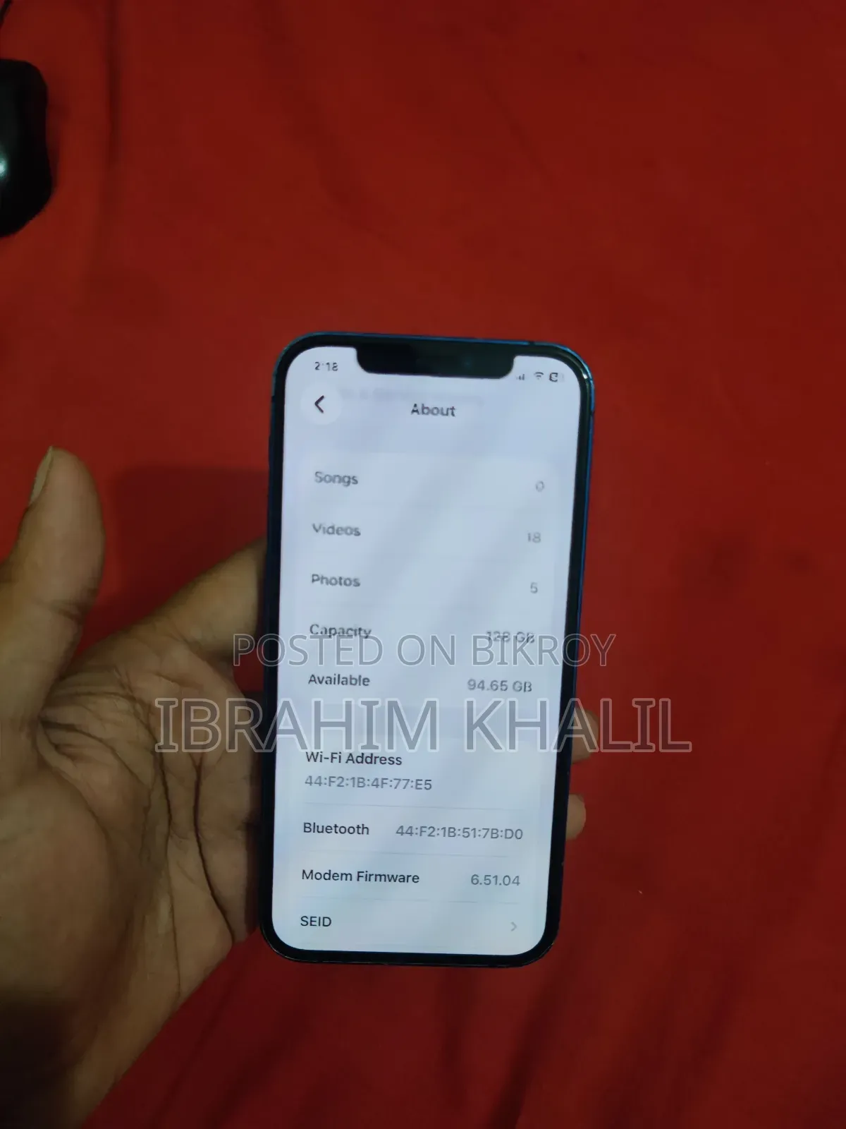 Apple iPhone 12 128 GB Blue