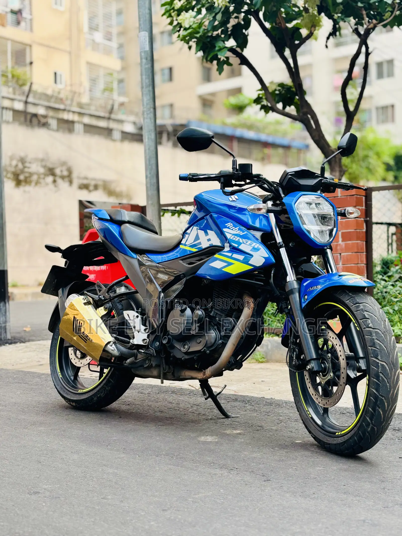 Suzuki Gixxer Fi ABS 2022 Blue