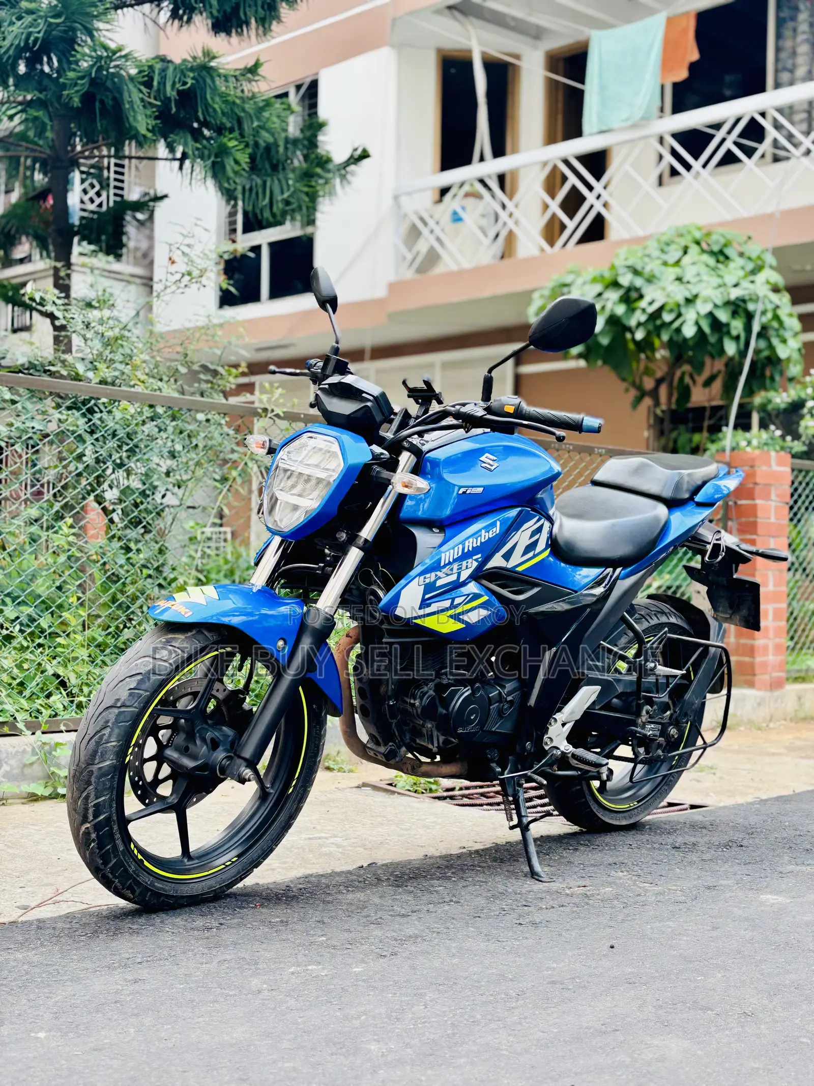 Suzuki Gixxer Fi ABS 2022 Blue