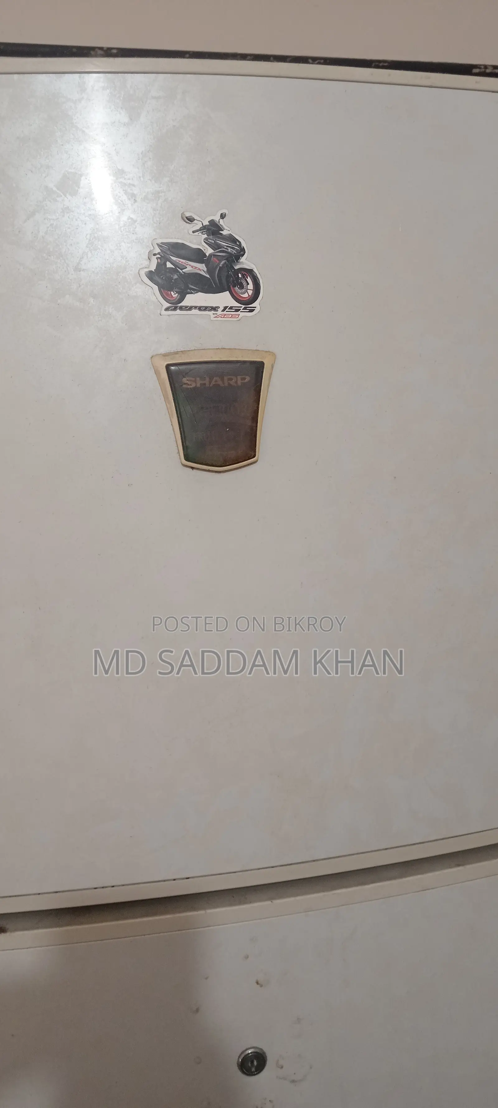 A Sharp fridge will be sold