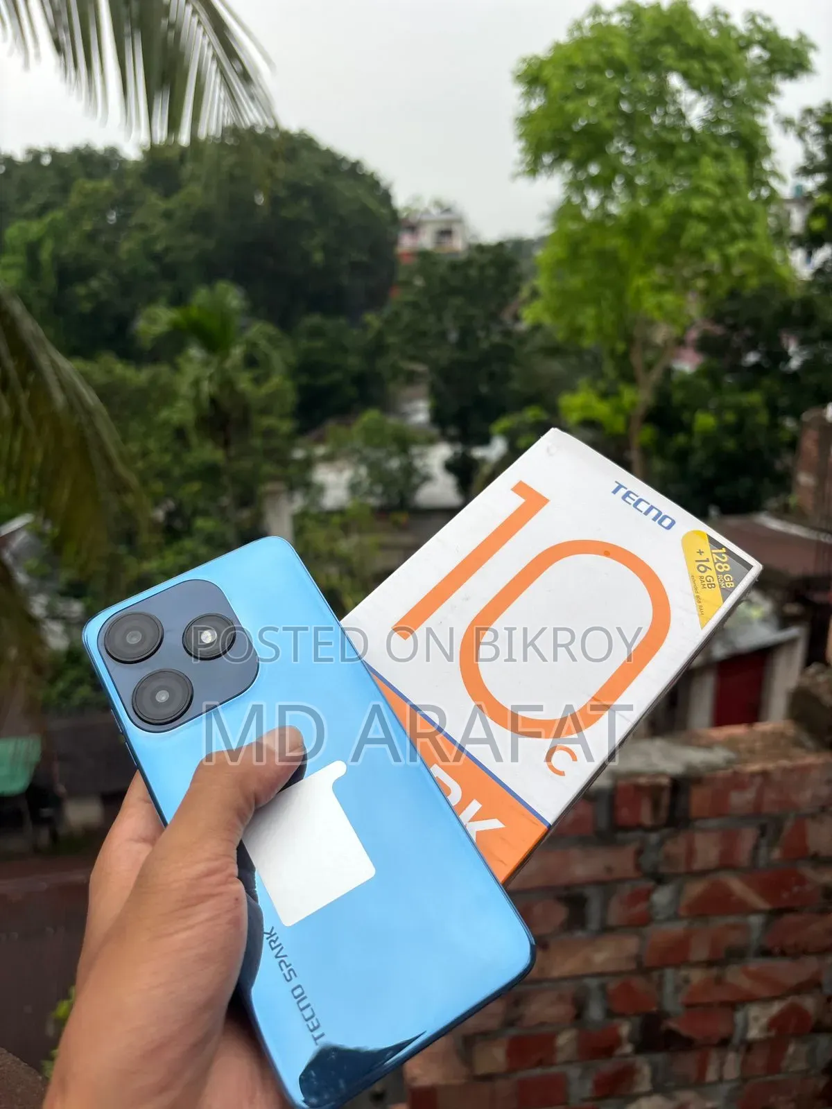 Tecno Spark 10C 128 GB Blue