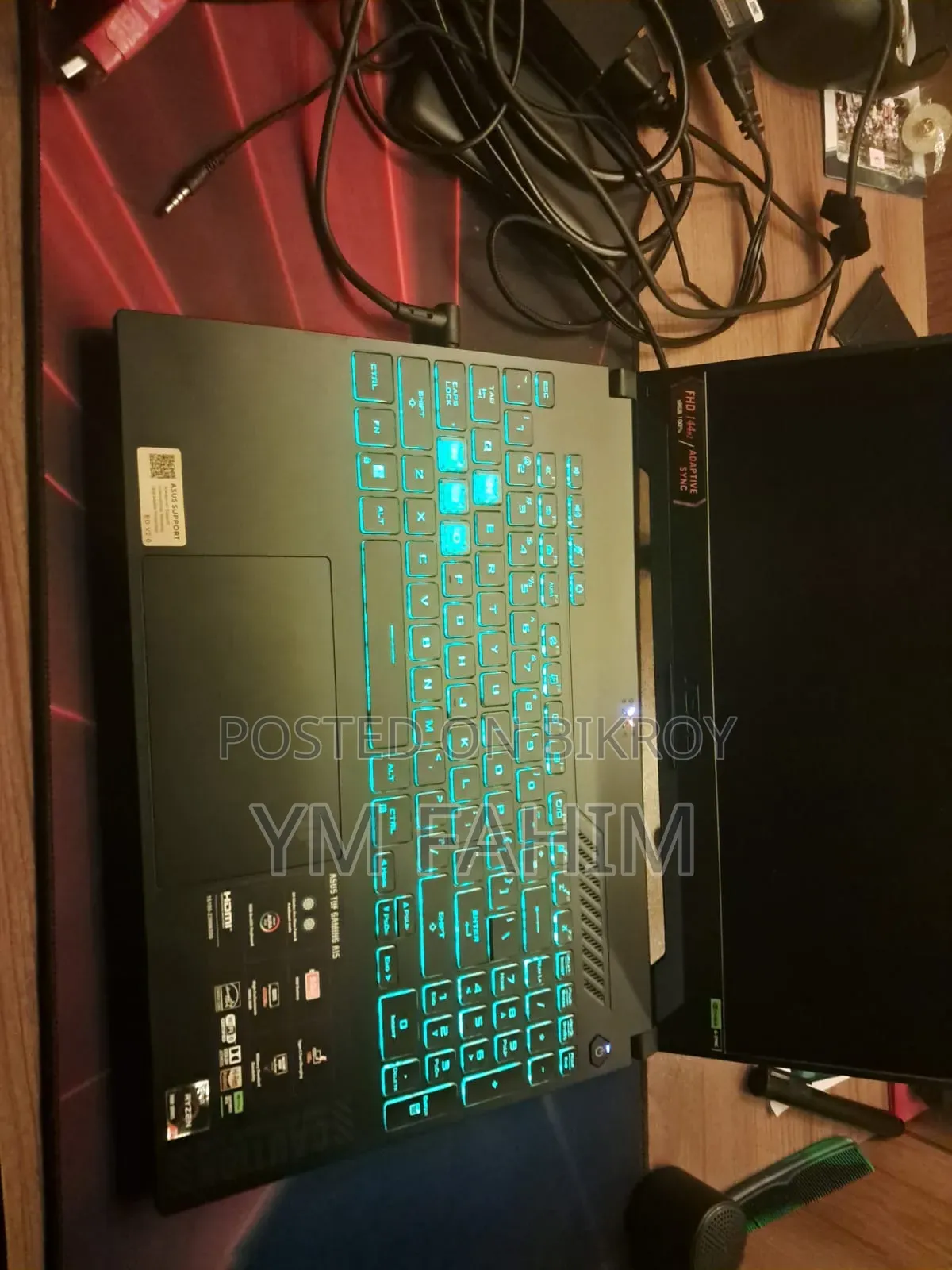 New Laptop Asus TUF Gaming A15 16GB AMD Ryzen 7 SSD 512GB
