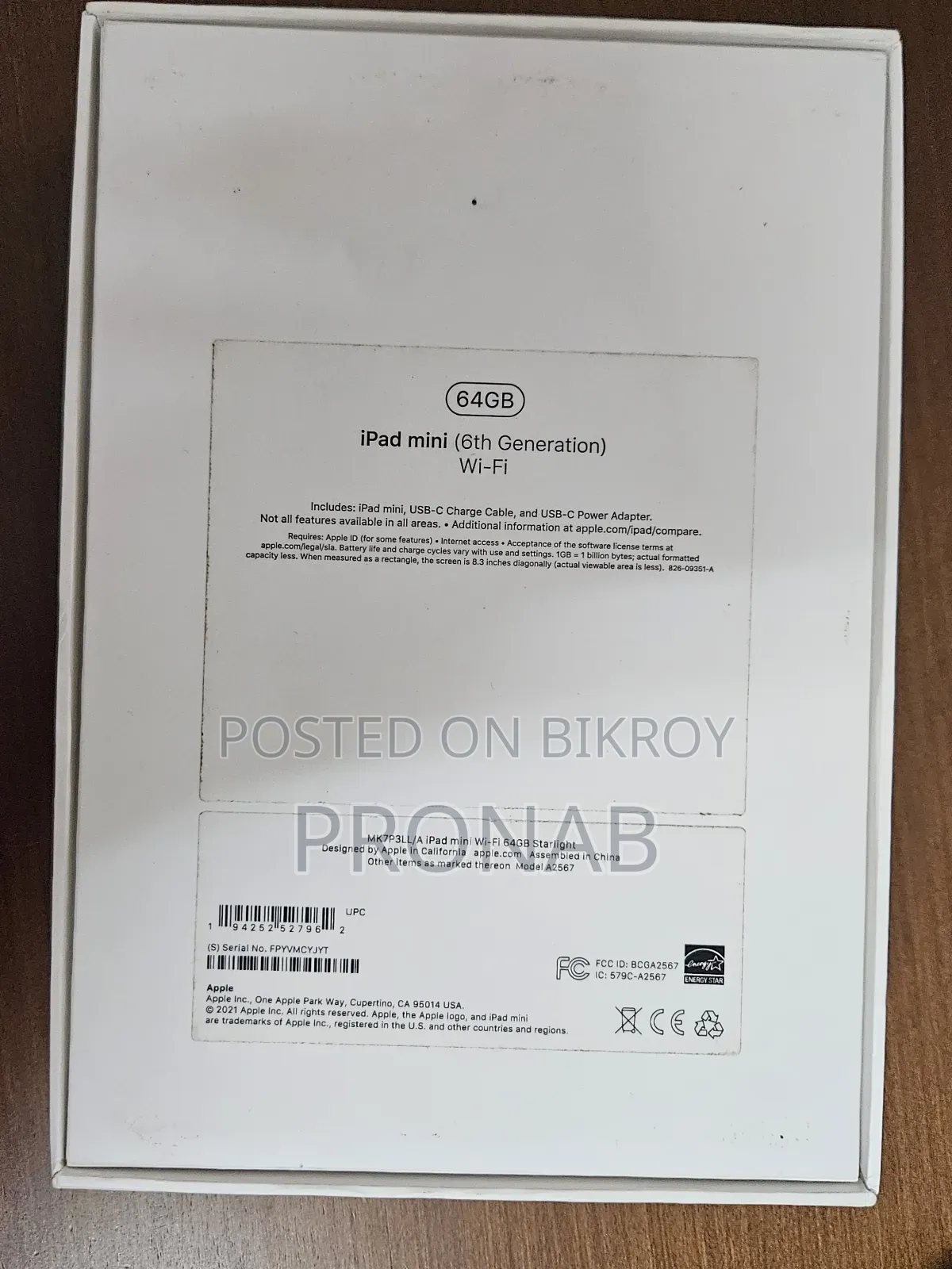 Apple iPad mini 6 64 GB