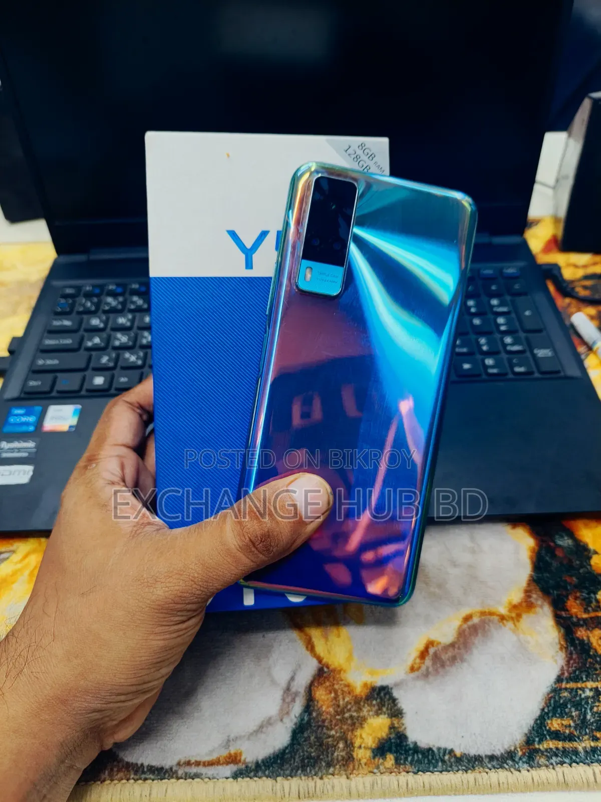 Vivo Y53s 128 GB Blue