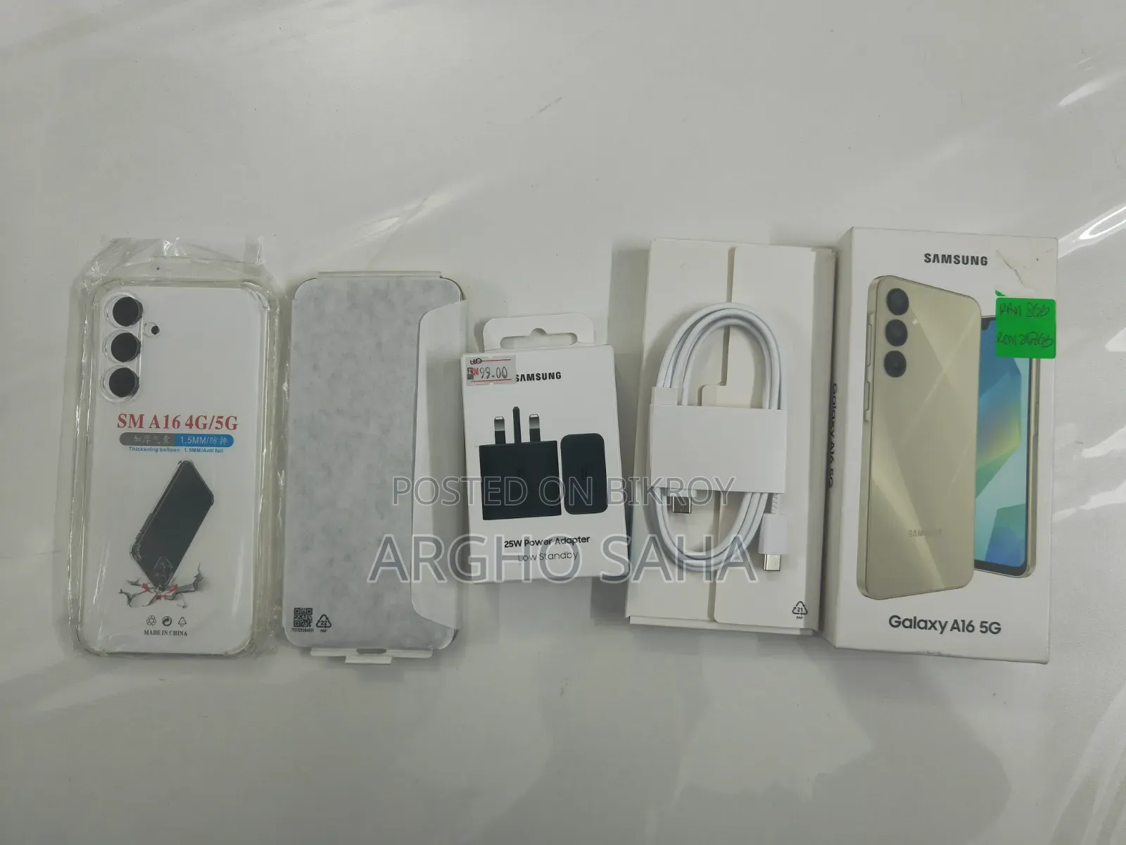 New Samsung Galaxy A16 5G 256 GB Gold