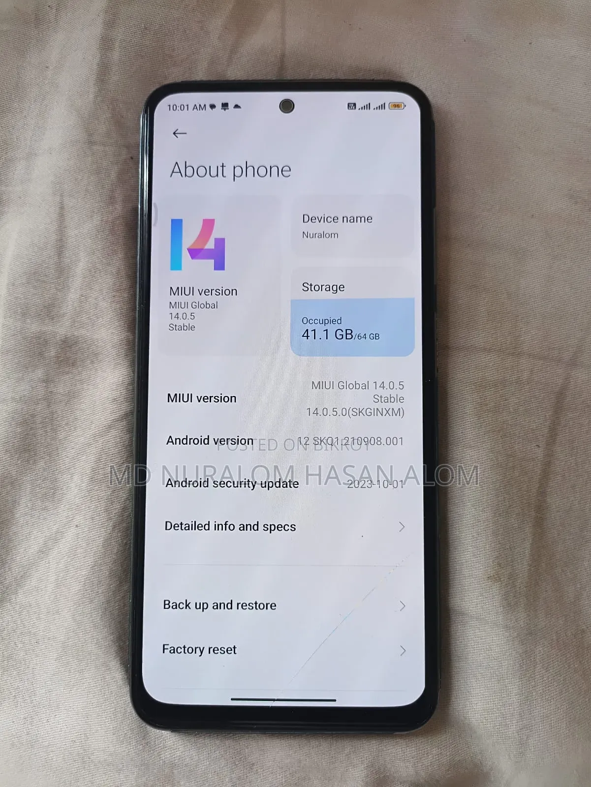 Xiaomi Redmi Note 10 64 GB White