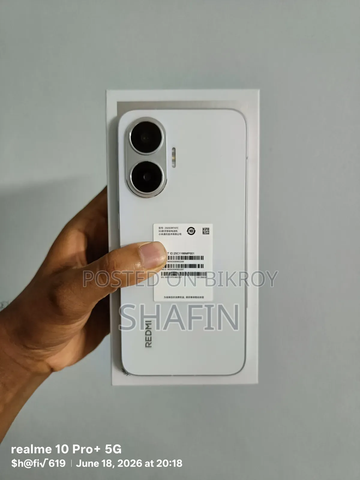 Xiaomi Redmi Turbo 4 Pro 256 GB White