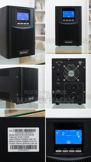 For Sale: Fresh Condition Maxgreen Online UPS (1kva / 0.9kw)