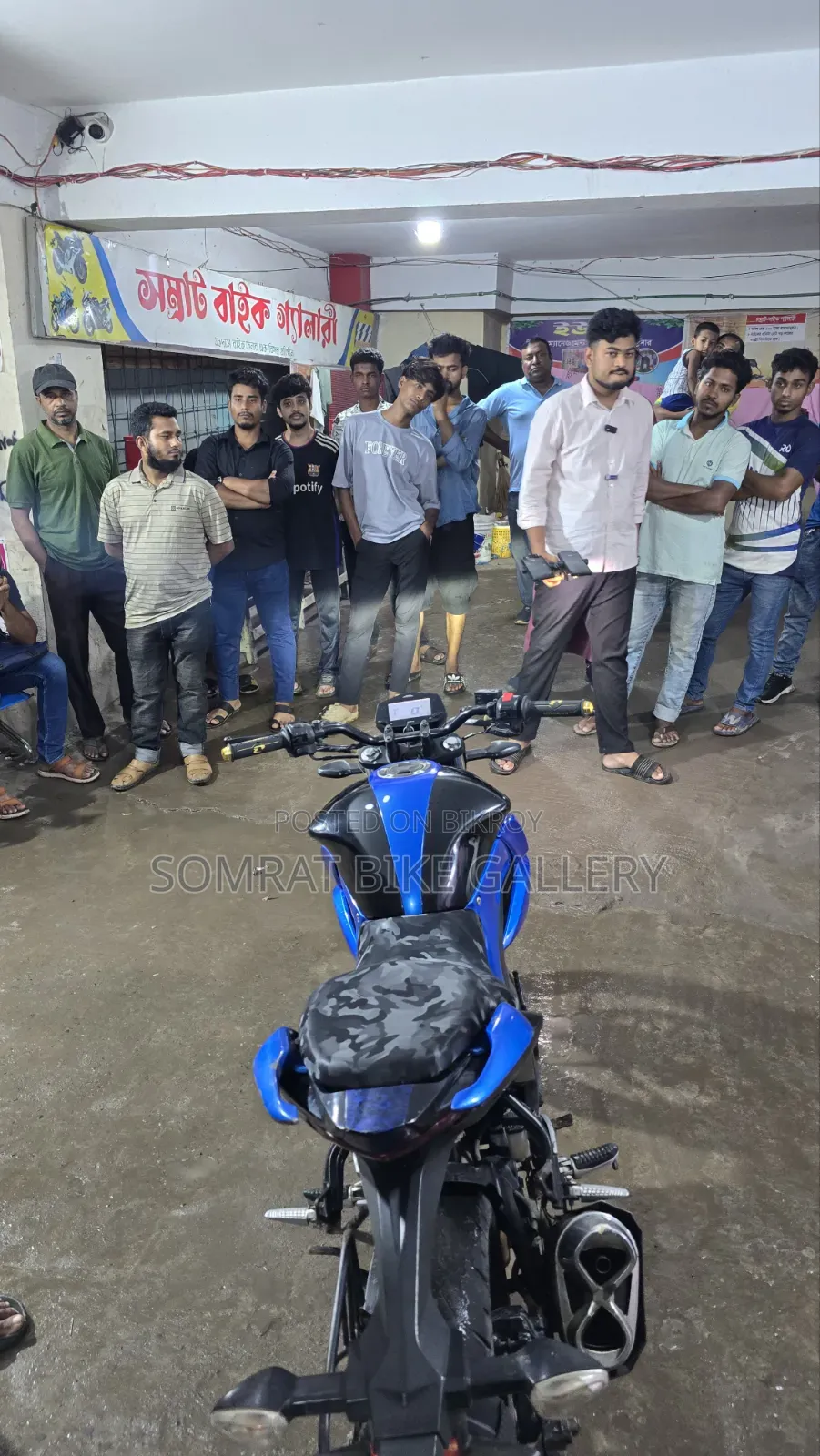 Suzuki Gixxer SF FI 2021 Blue