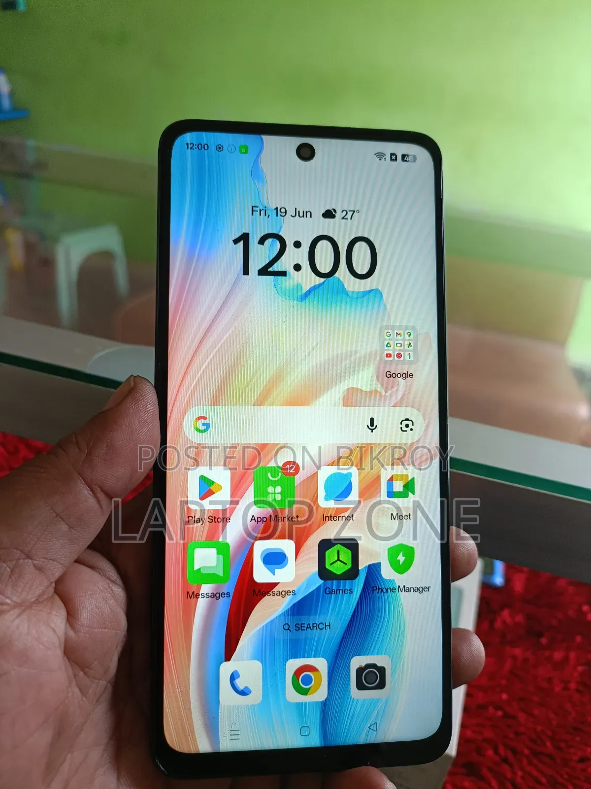 ওপ্পো এ৫৮ ১২৮ জিবি ব্ল্যাক