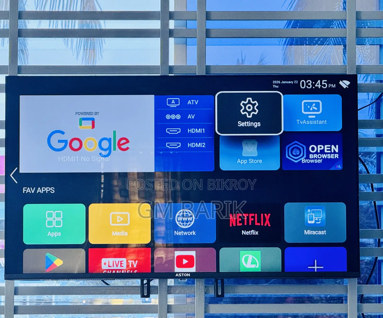 Aston 43 Inch Smart Tv