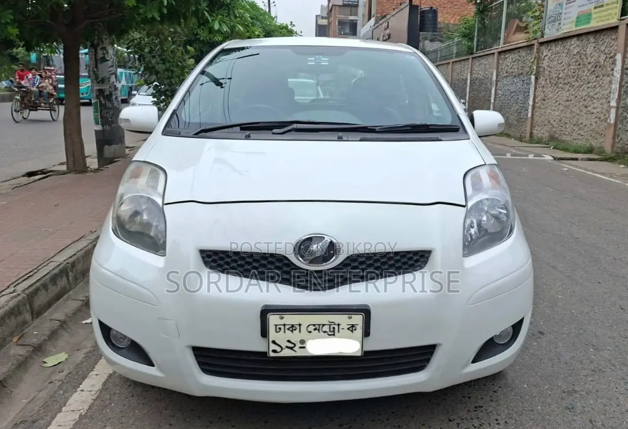 Toyota Vitz 1.0 Front Wheel Drive 5 door 2010 White