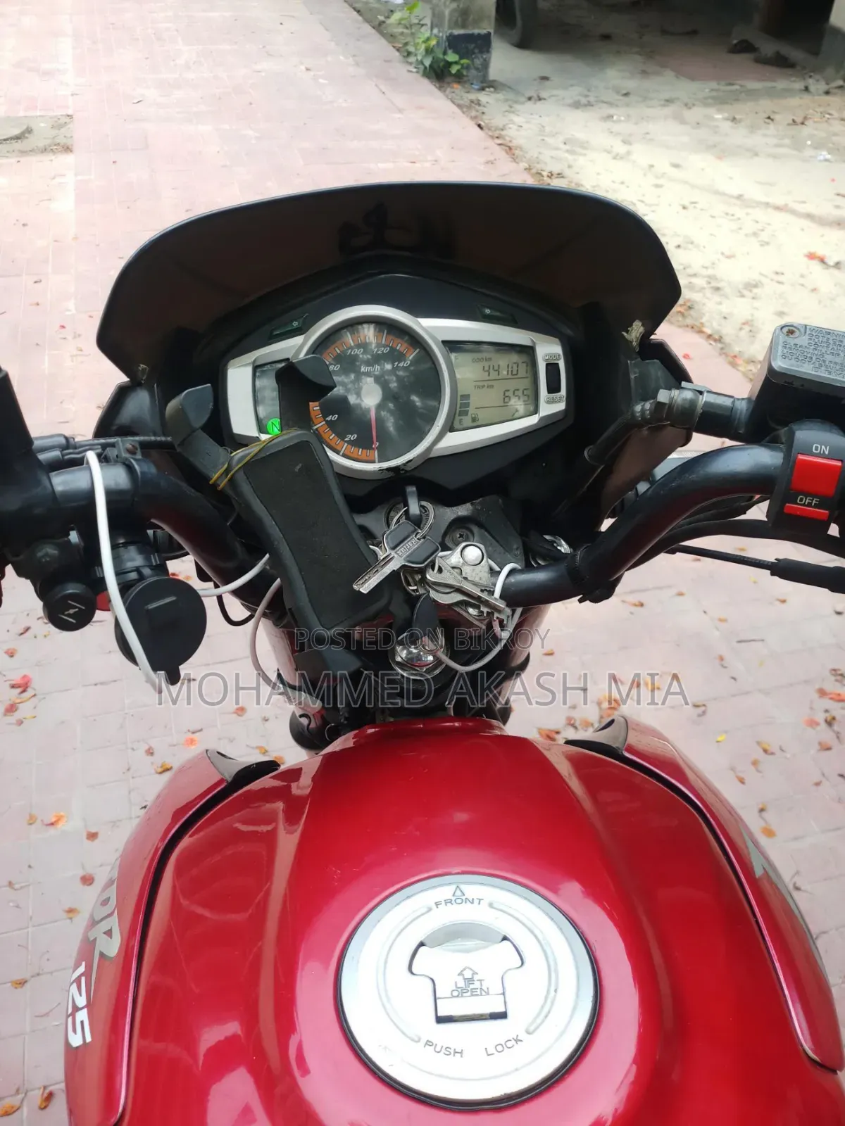 Hero Ignitor 125 Techno 2019 Red