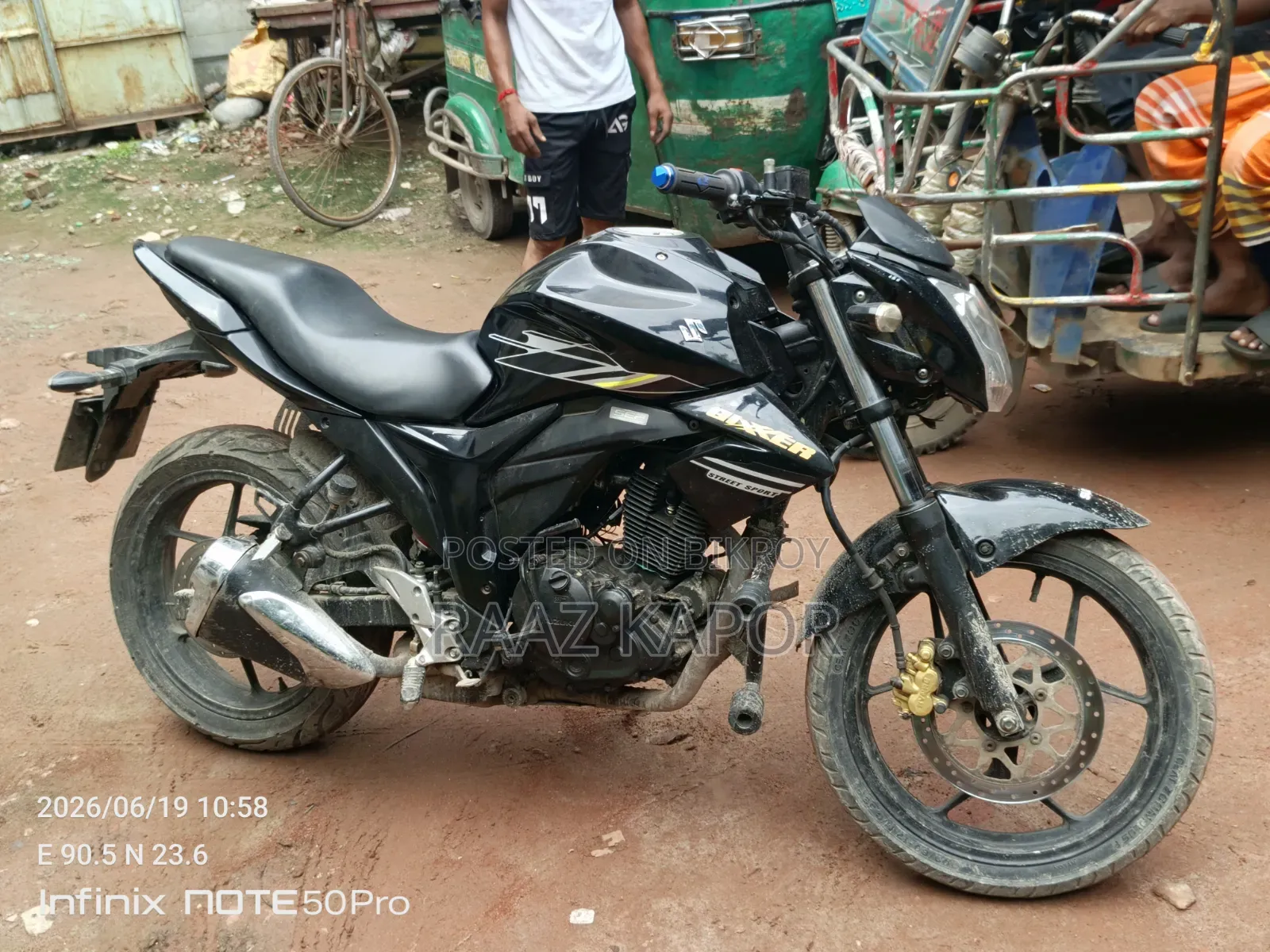 Suzuki Gixxer Monotone 2019 Black
