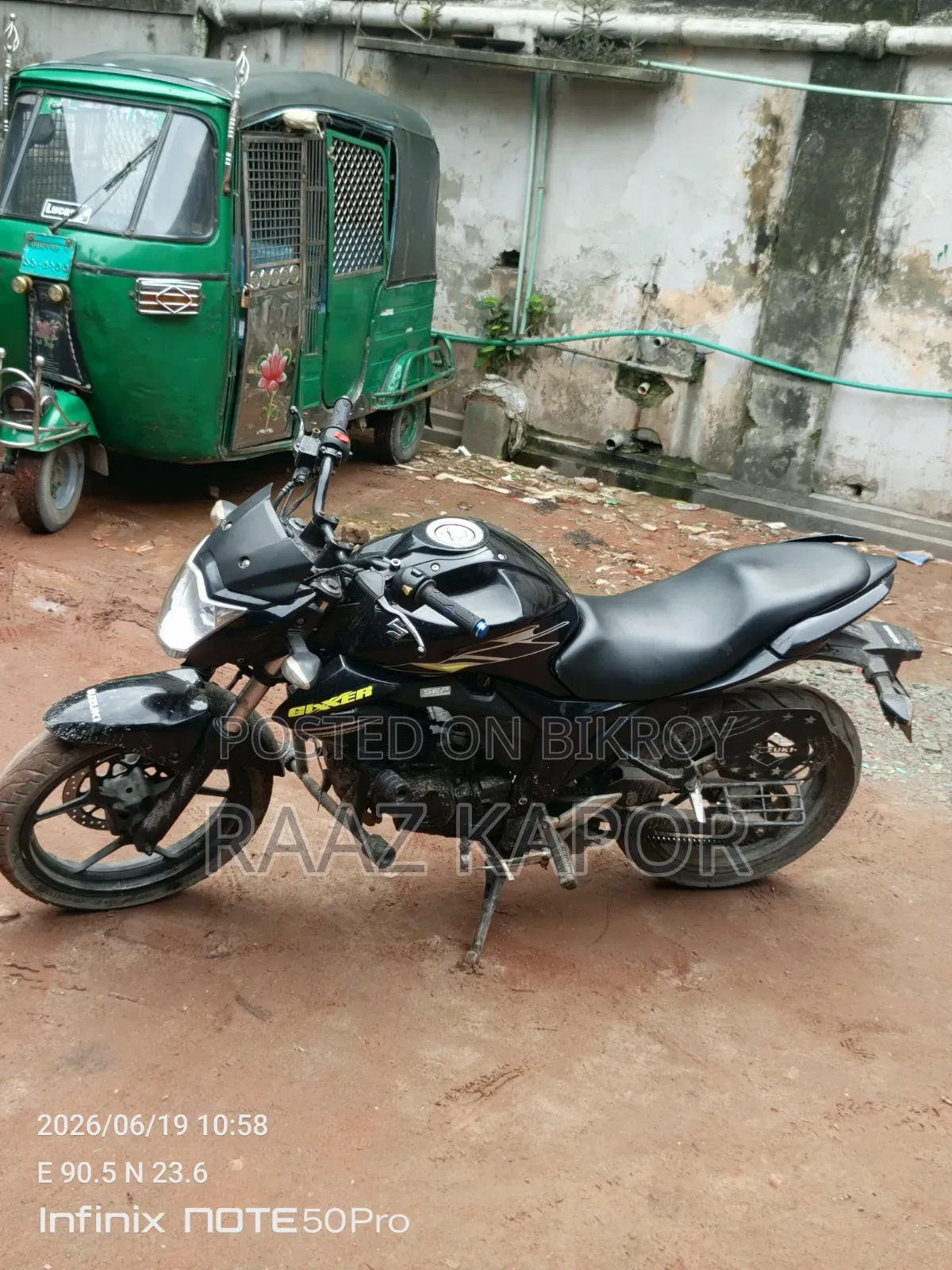 Suzuki Gixxer Monotone 2019 Black