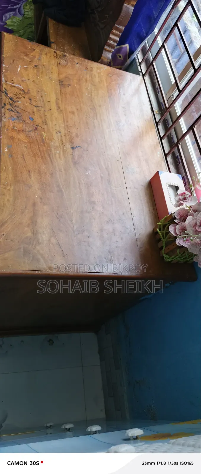Mahogany Wood Table
