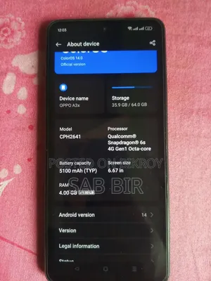 Oppo A3X 4G 128 GB