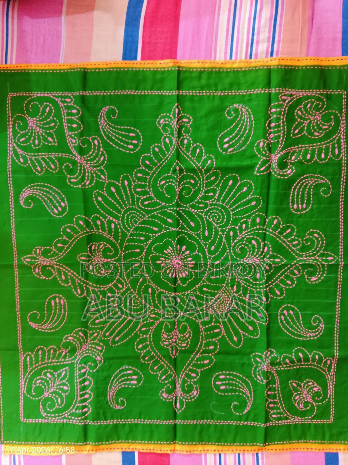 Premium Handmade Baby Kantha Quilt – Comfortable Kantha for your little ones.