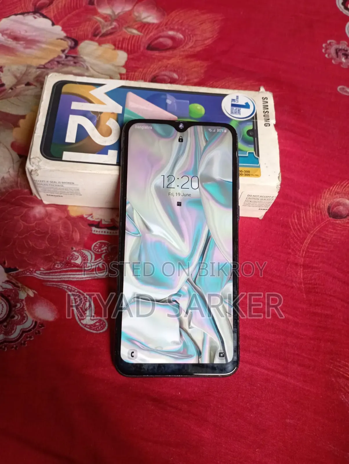 Samsung Galaxy M21 128 GB Blue