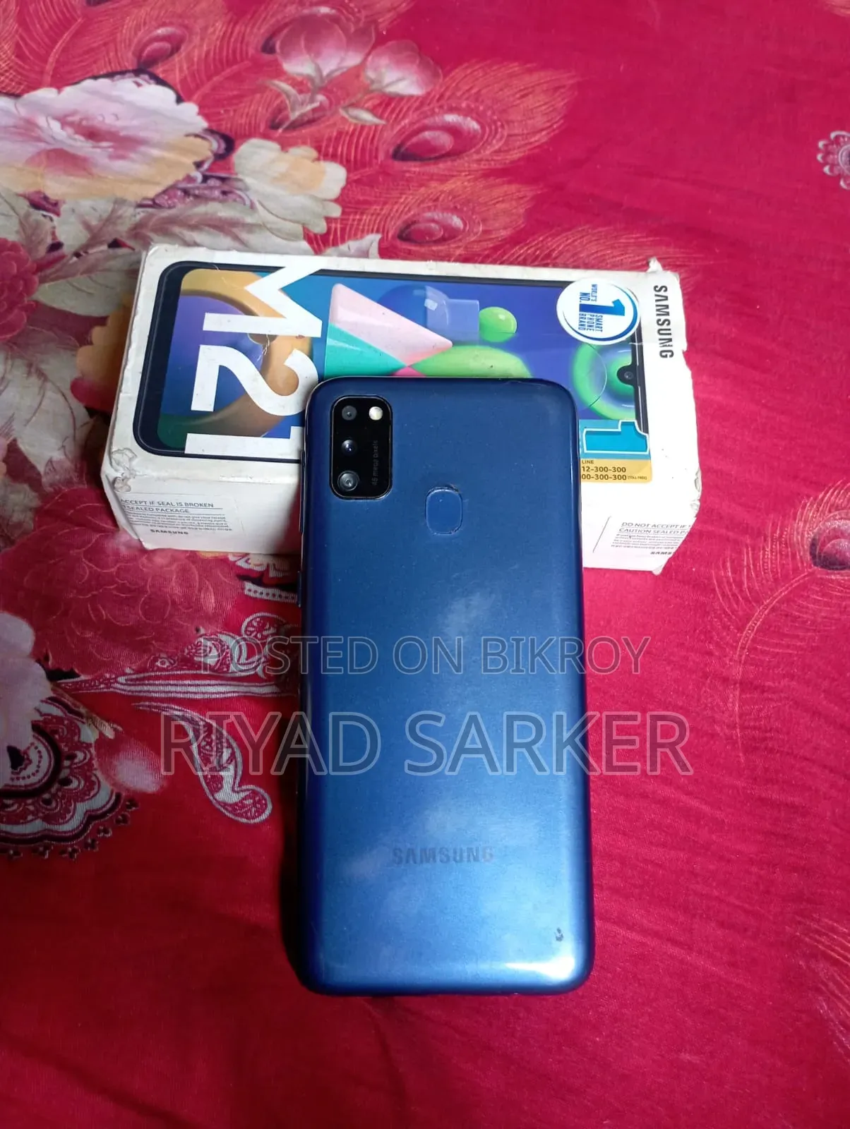 Samsung Galaxy M21 128 GB Blue