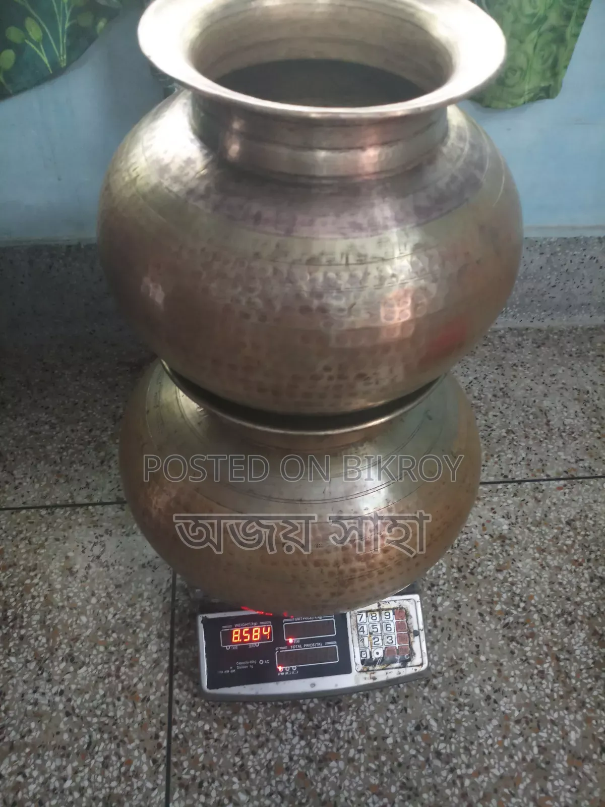 Two Brass Pots.