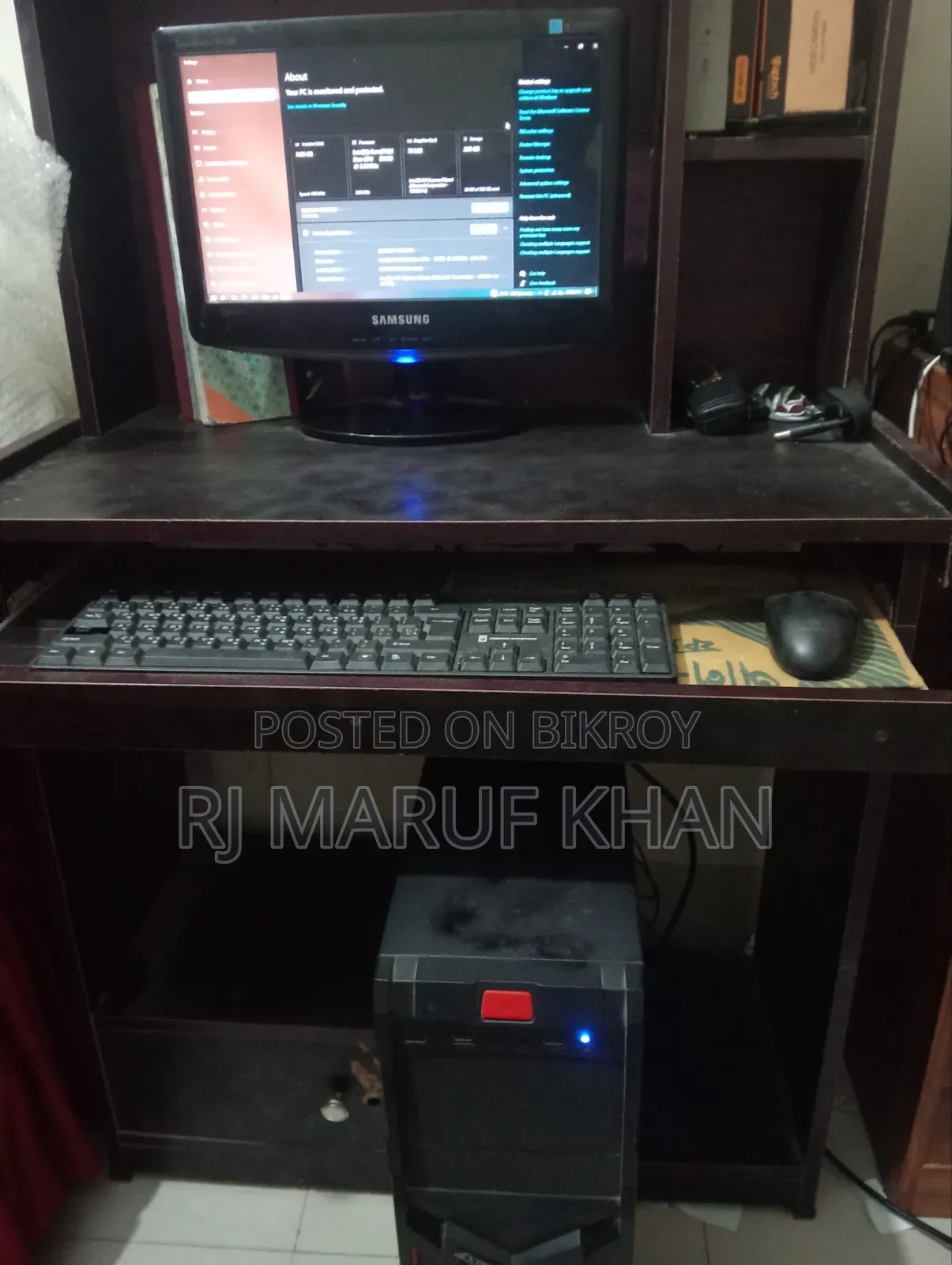 Desktop Computer Gigabyte GB-BXA8-5545 8GB Intel Core 2 Duo HDD 320GB