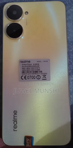 Realme V30 128 GB Rose Gold