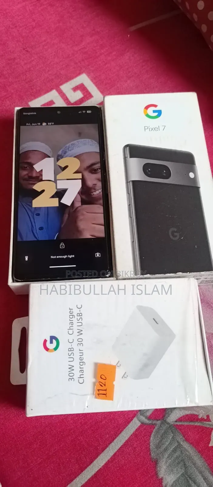 Google Pixel 7 128 GB Black