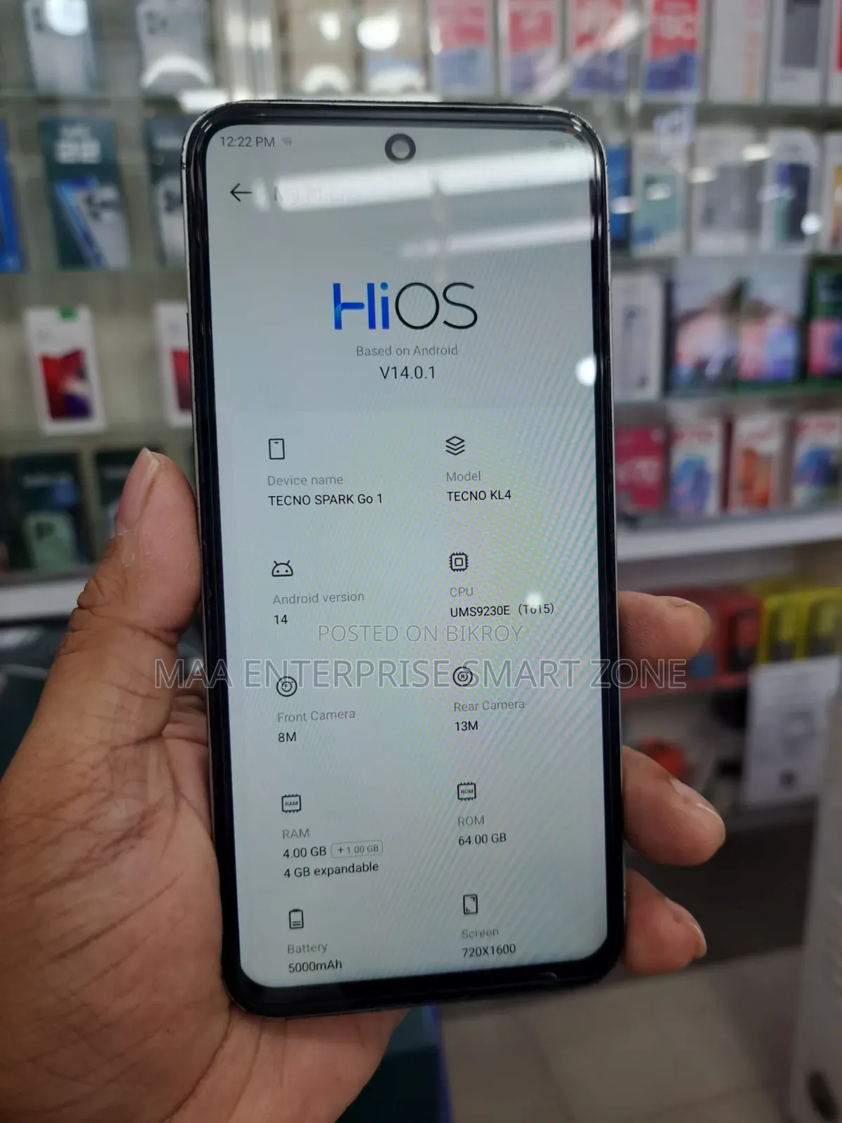 Tecno Spark Go 64 GB Black