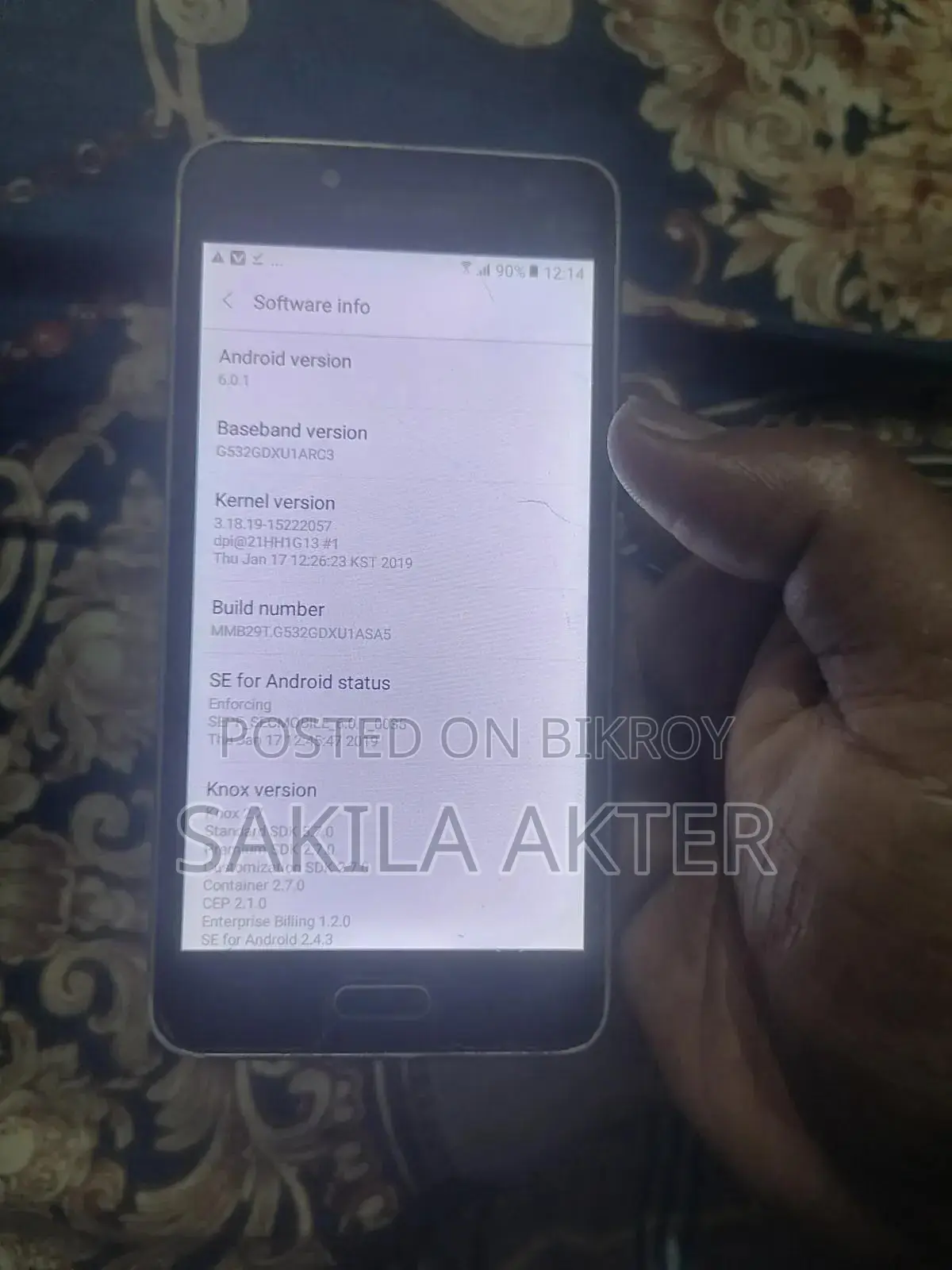 Samsung Galaxy J2 Prime 8 GB Black