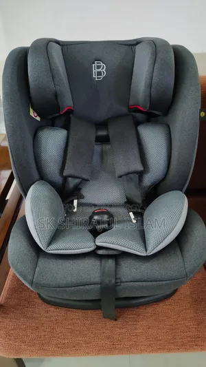 Two Gray Baby Car Seat