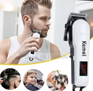 Kemei KM-809A Professional Rechargeable Hair Clipper Trimmer