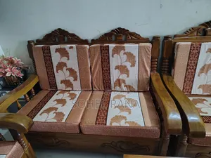 Ready-made Sky Blue 5-Seater Sofa