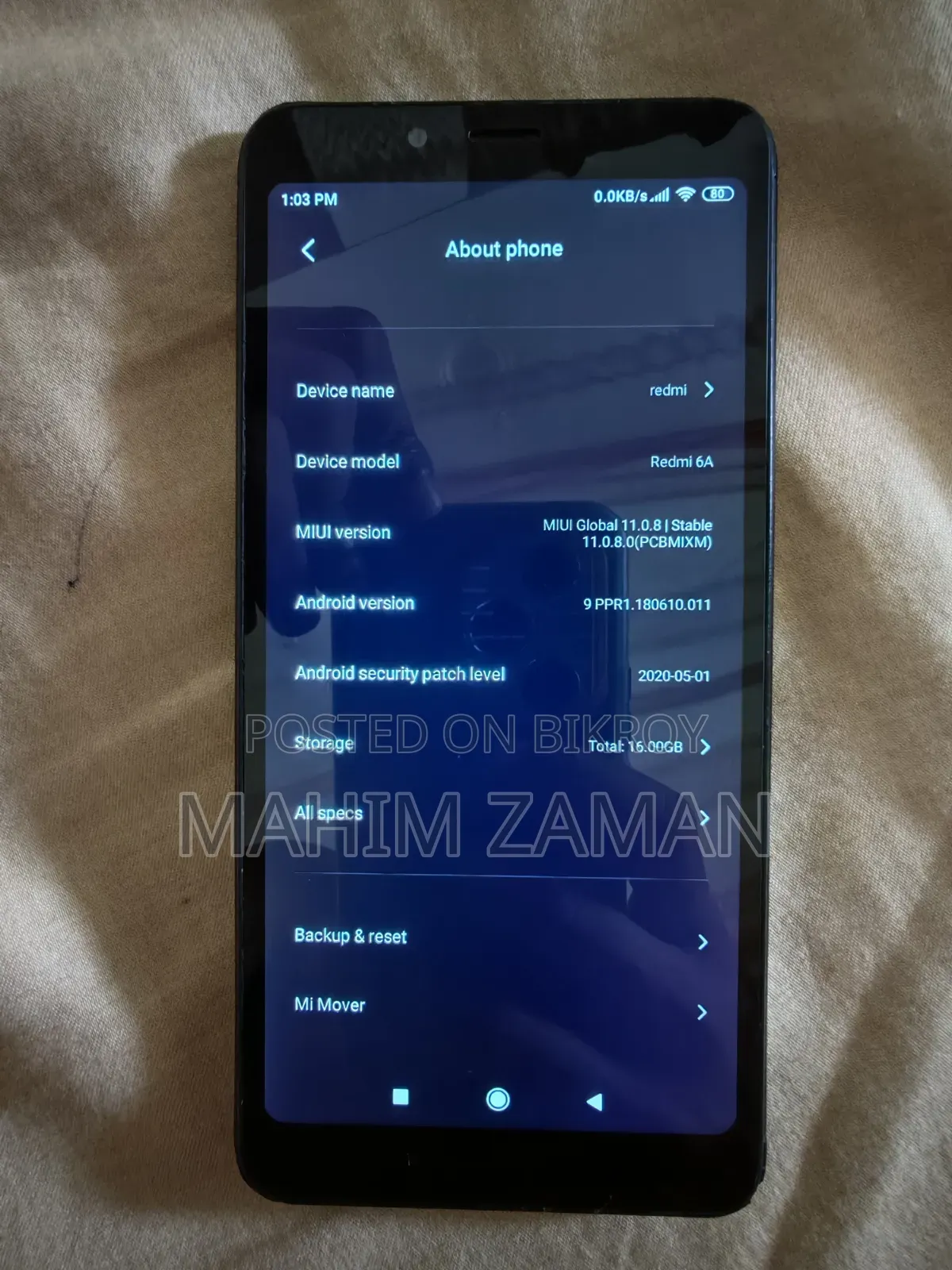 Xiaomi Redmi 6A 16 GB Black