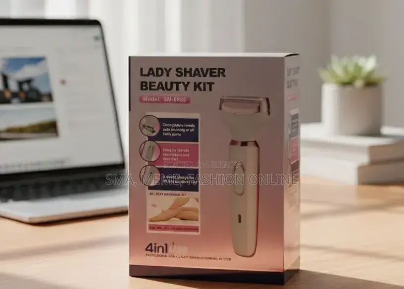 Lady Shaver Beauty Kit (4-in-1) - আপনার ত্বকের সঠিক যত্ন এখন ঘরেই!