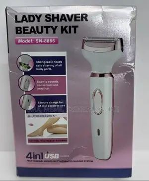 Lady Shaver Beauty Kit (4-in-1) - আপনার ত্বকের সঠিক যত্ন এখন ঘরেই!